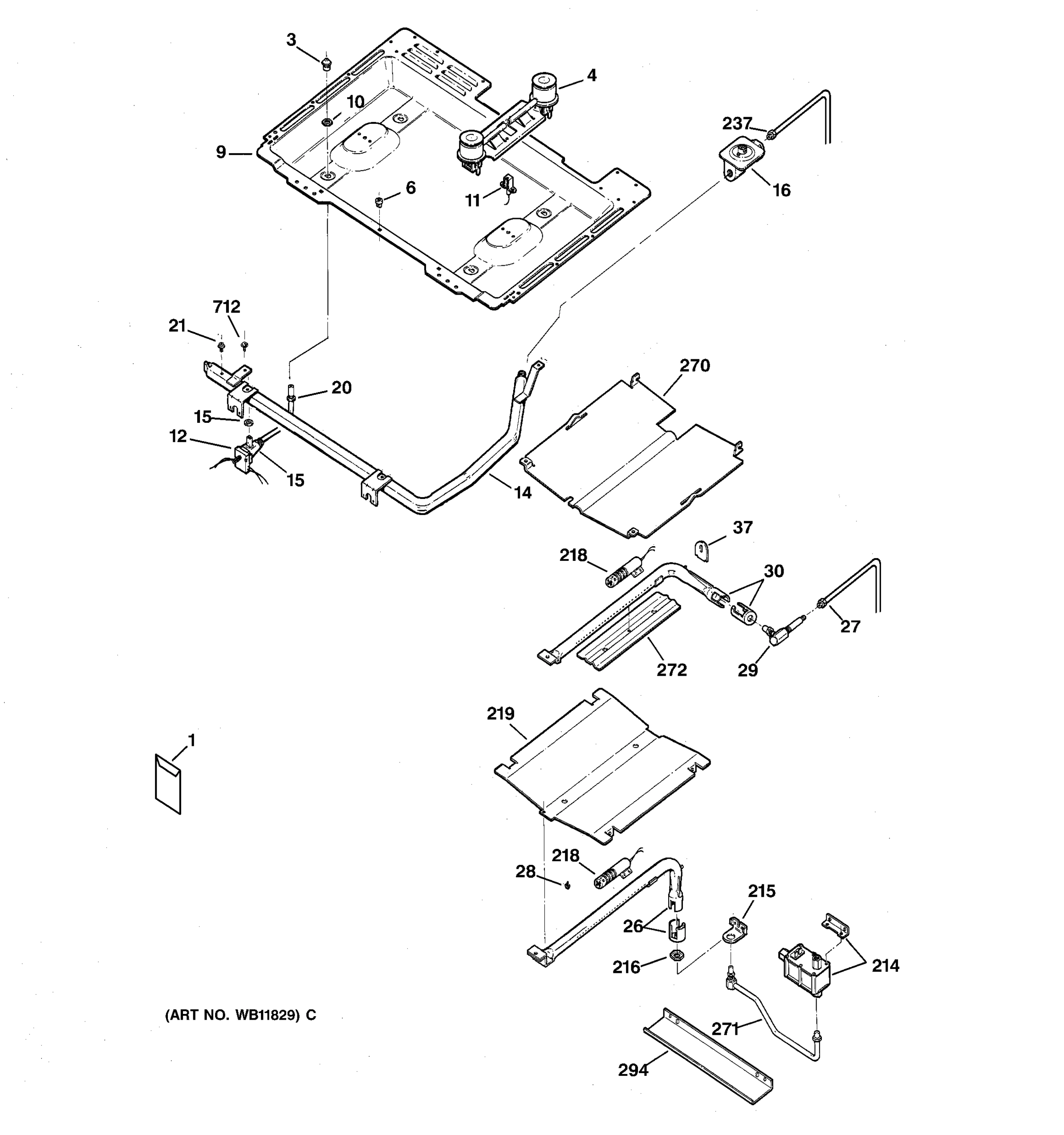 GAS & BURNER PARTS