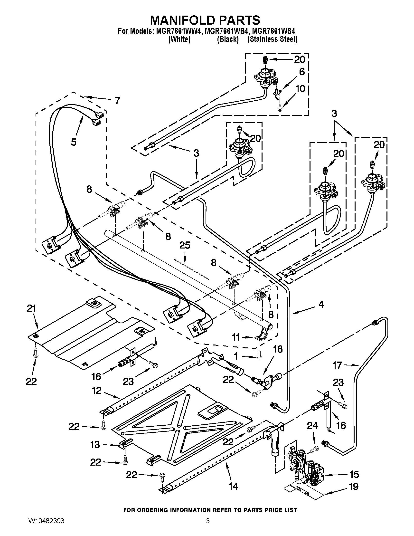 03 - MANIFOLD PARTS