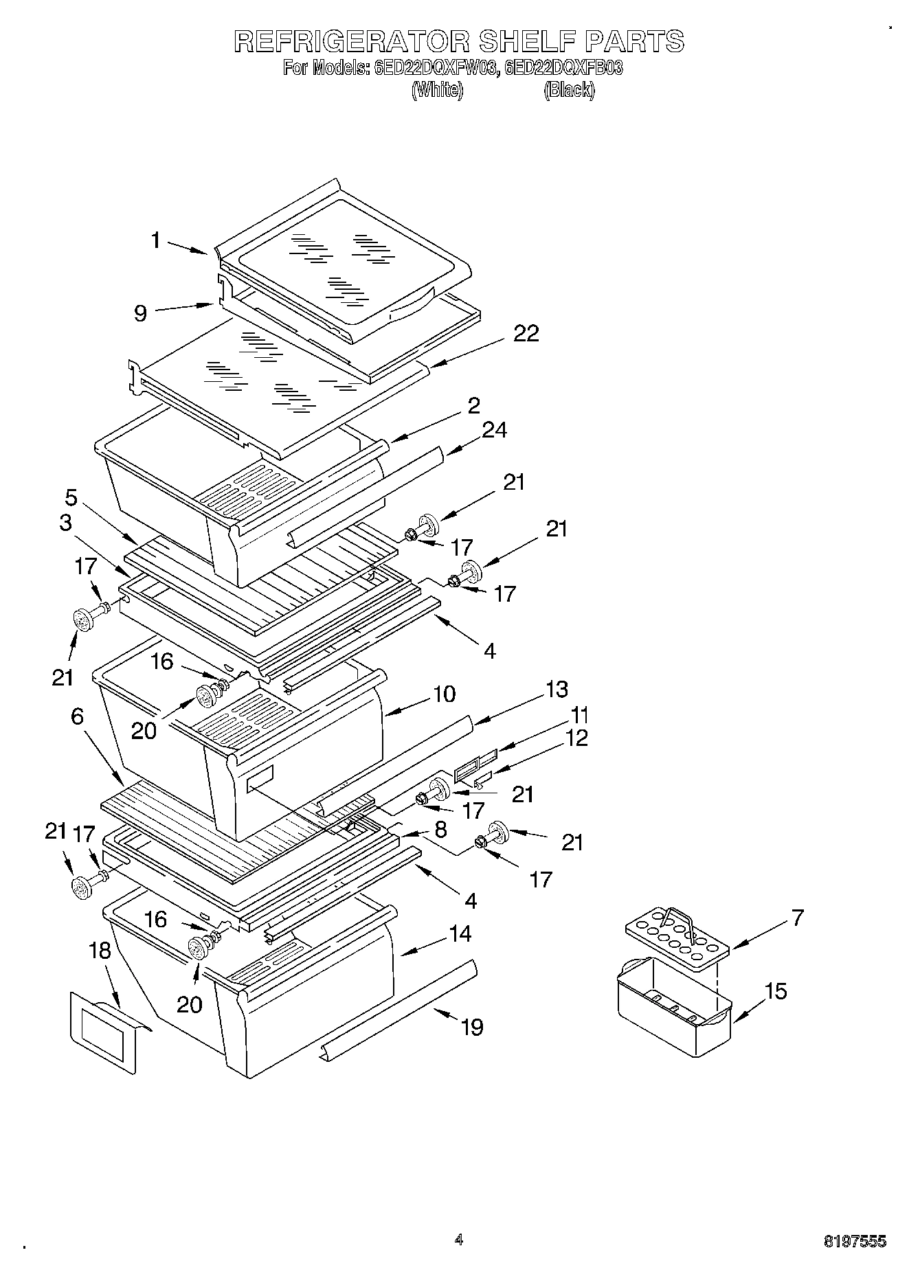 03 - REFRIGERATOR SHELF