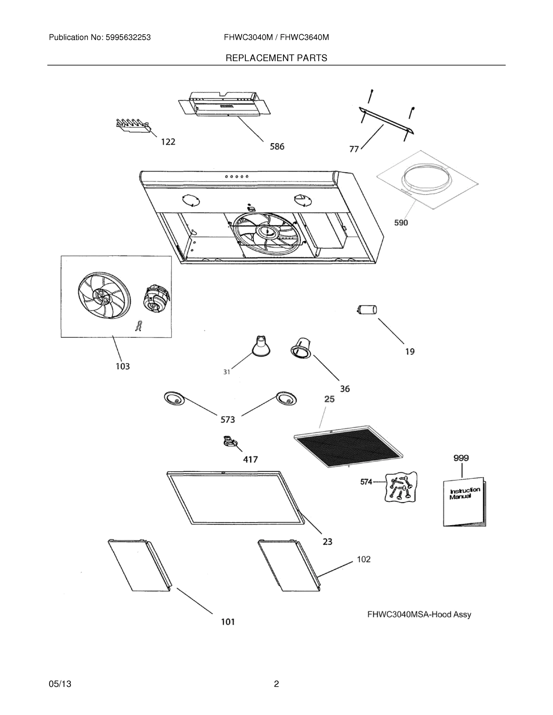 03 - REPLACEMENT PARTS