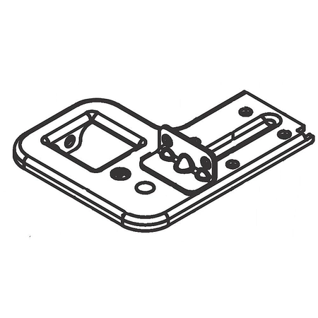 5304519105 Frigidaire Refrigerator Bracket