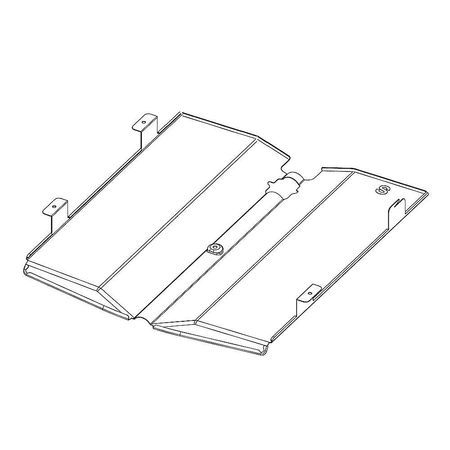 DG61-01912A Samsung Broil Bracket Assembly