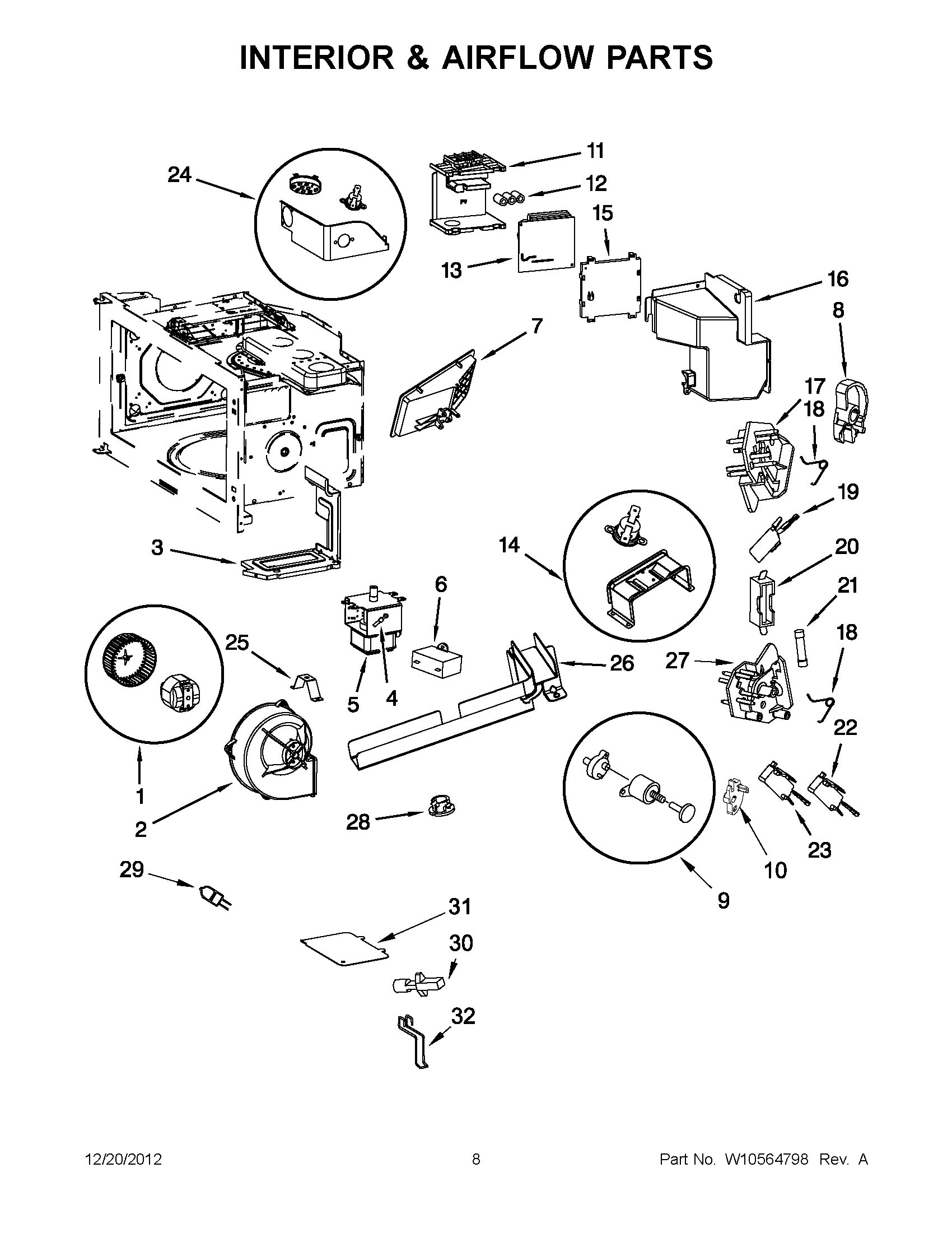 04 - INTERIOR & AIRFLOW PARTS