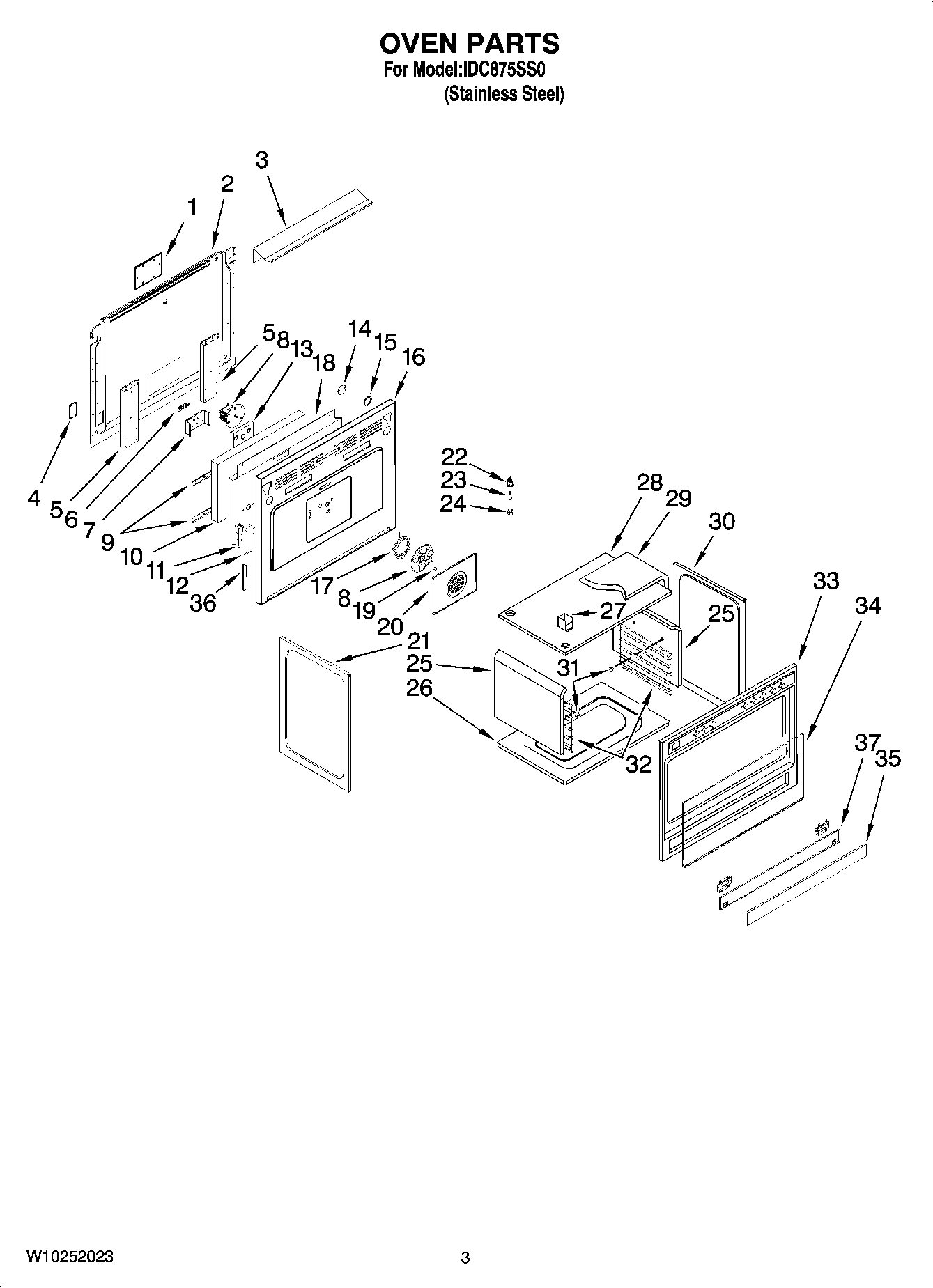 03 - OVEN PARTS