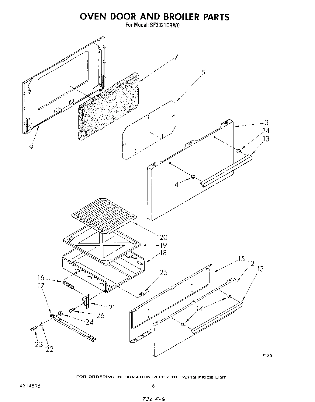05 - OVEN DOOR AND BROILER