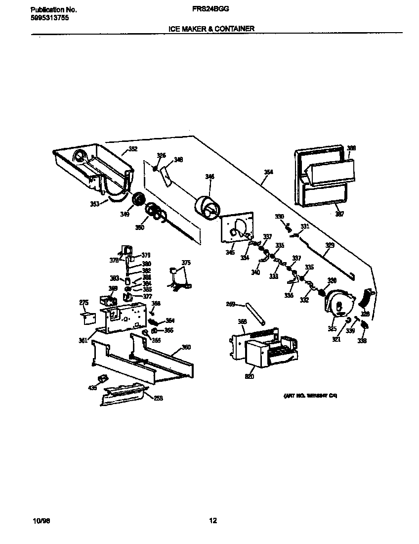 07 - ICE MAKER & CONTAINER