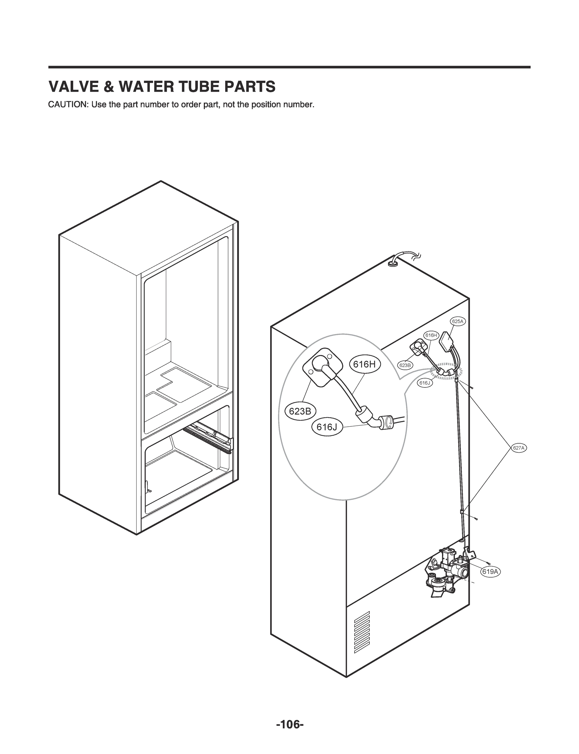 VALVE & WATER TUBE PARTS