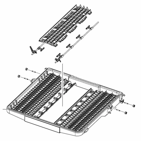 DD97-00604A Samsung Assembly Basket 3rd DW990