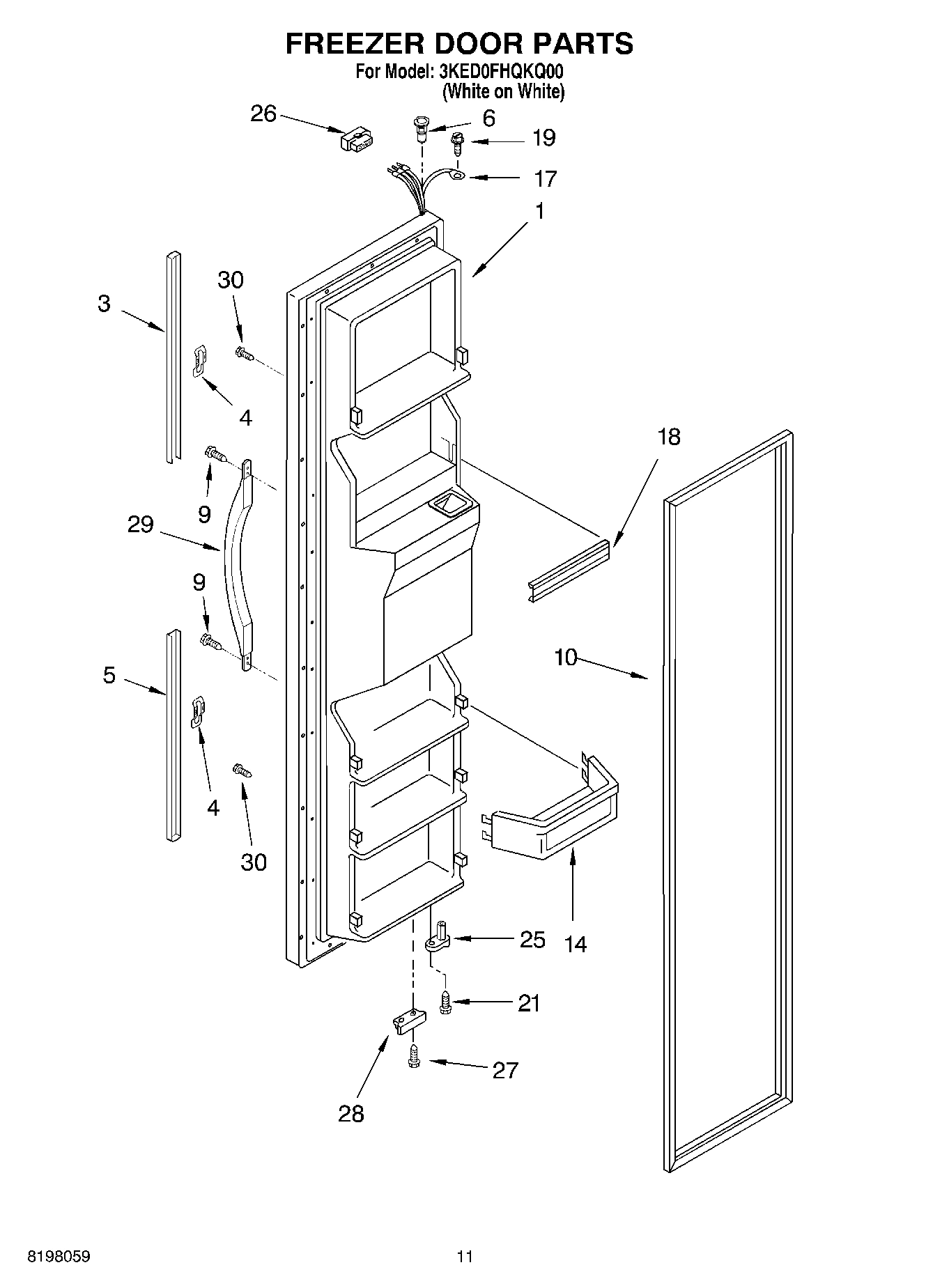 06 - FREEZER DOOR