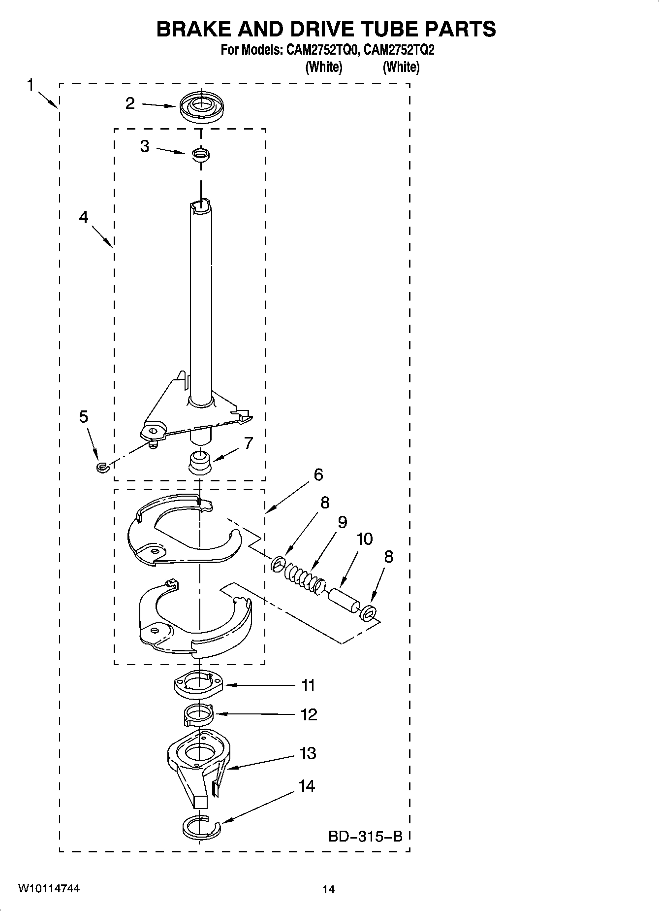 09 - BRAKE AND DRIVE TUBE PARTS