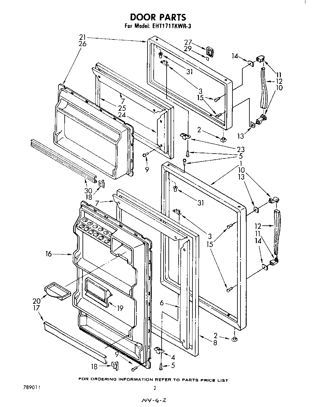 02 - DOOR , LIT/OPTIONAL