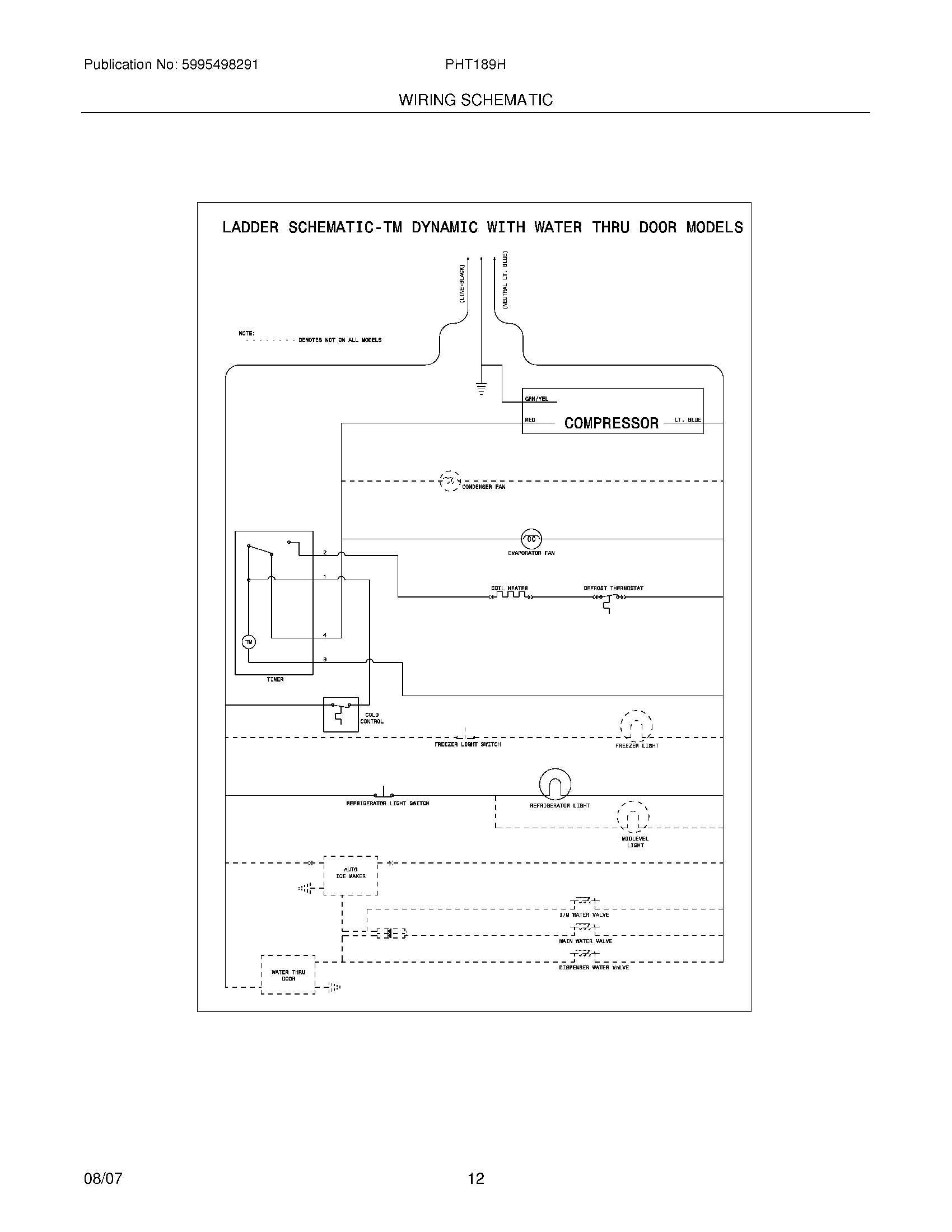 12 - WIRING SCHEMATIC