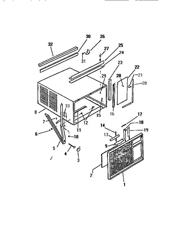 02 - CABINET, FRONT, WRAPPER