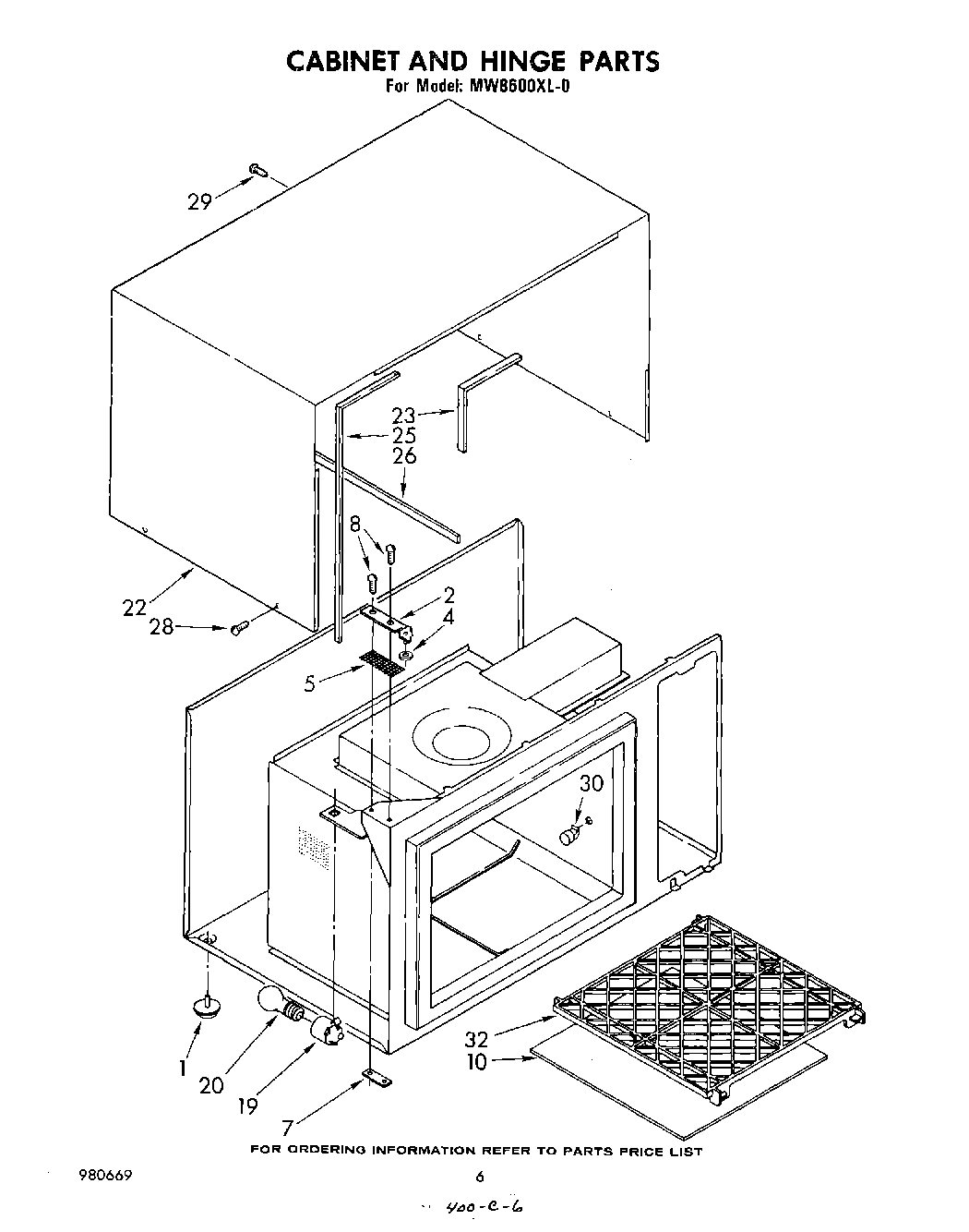 04 - CABINET AND HINGE