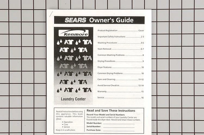 131786800 Frigidaire Owner's Guide