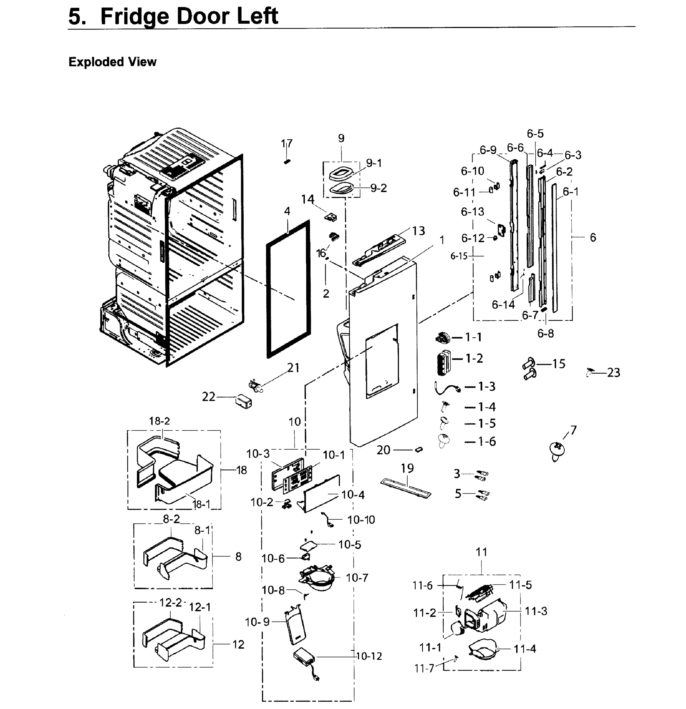 FRIDGE DOOR L