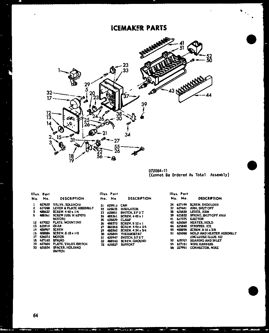 10 - ICEMAKER PARTS