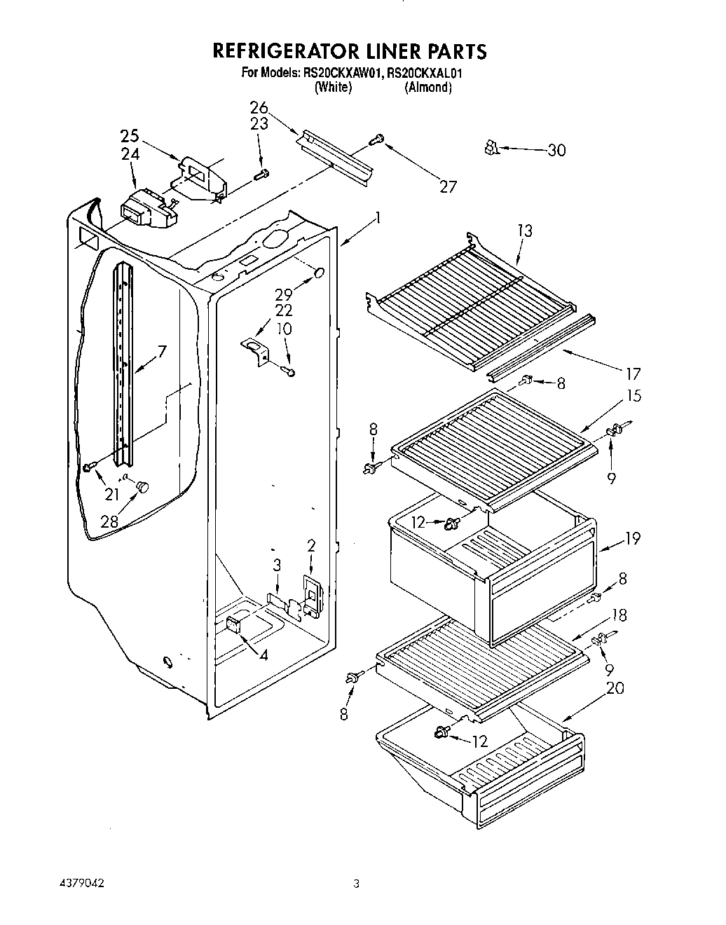 02 - REFRIGERATOR LINER