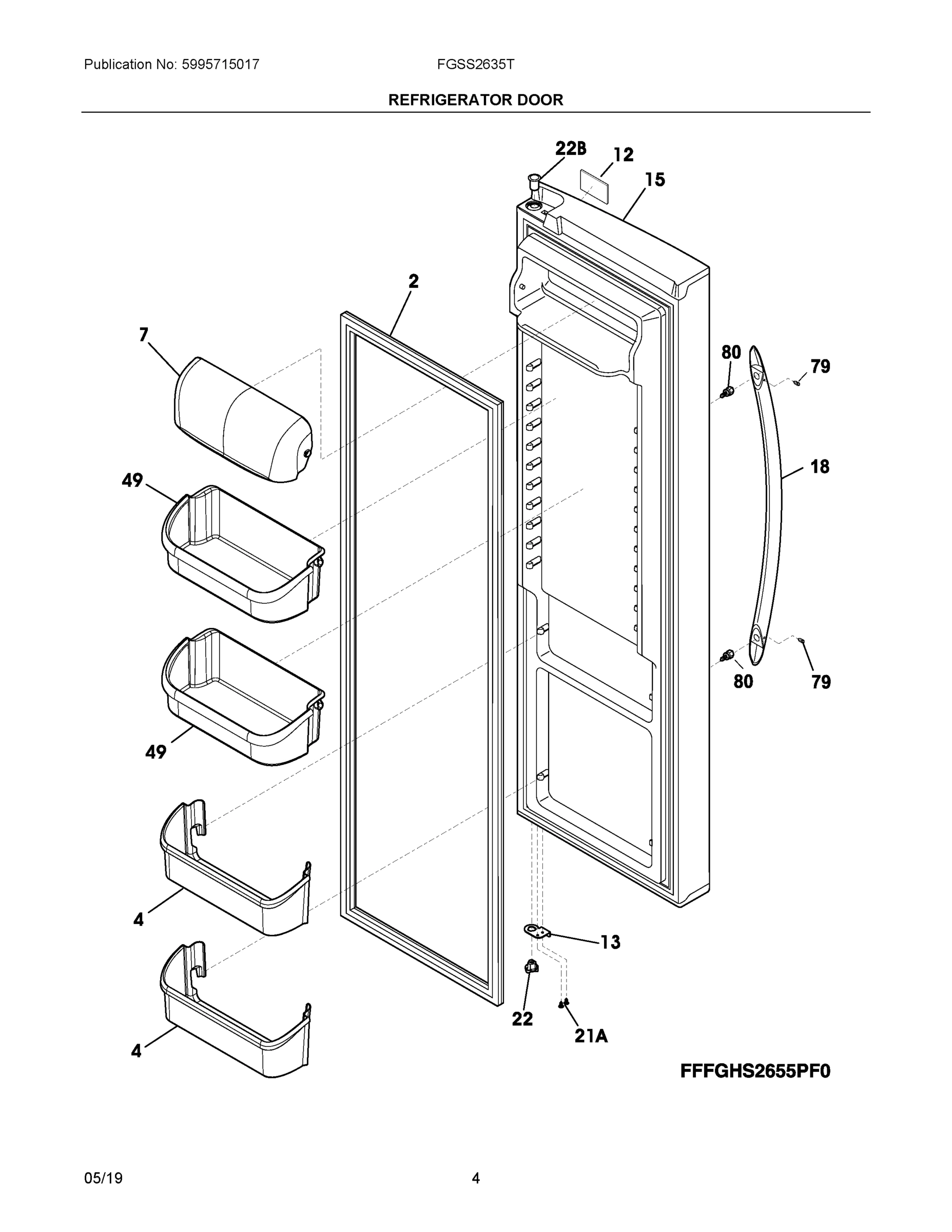 03 - REFRIGERATOR DOOR