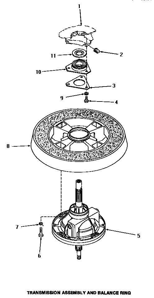 25 - TRANSMISSION ASSY & BALANCE RING