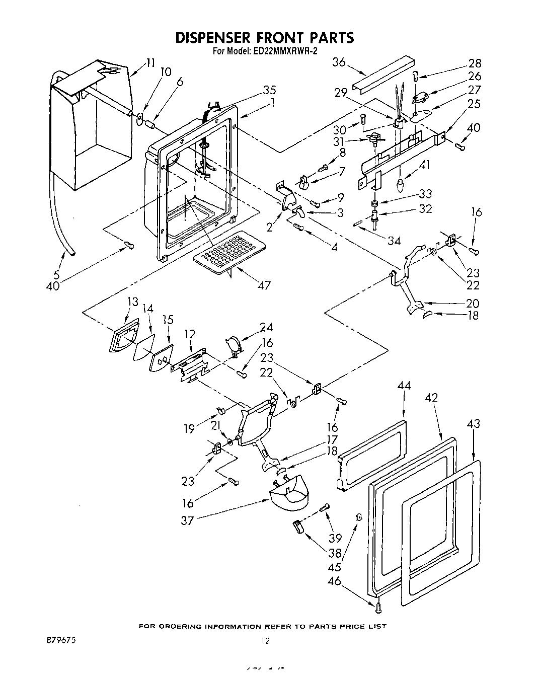 07 - DISPENSER FRONT