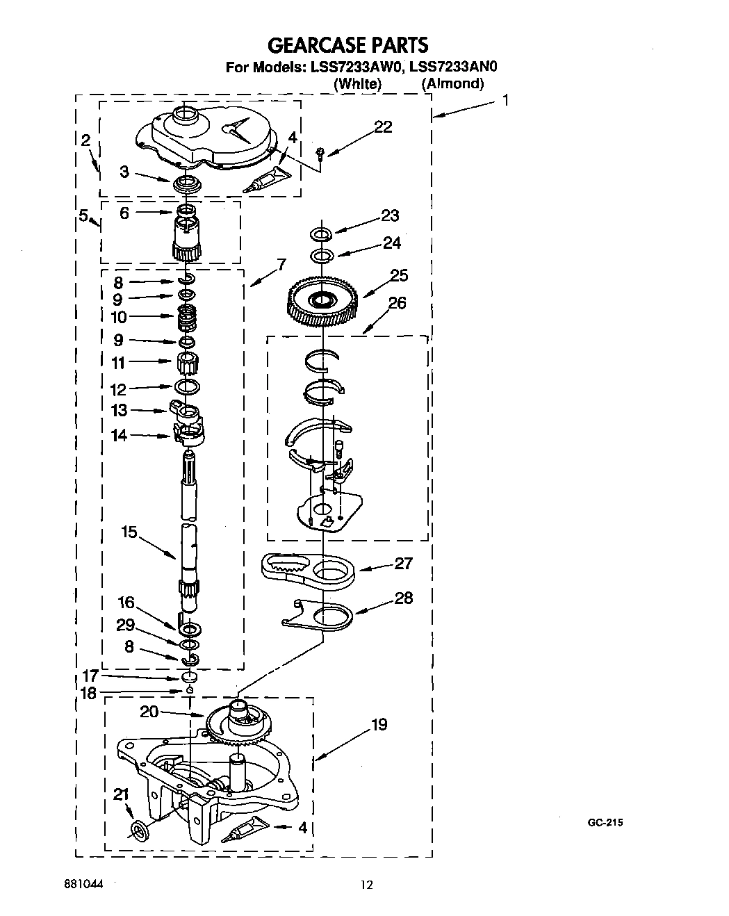 10 - GEARCASE