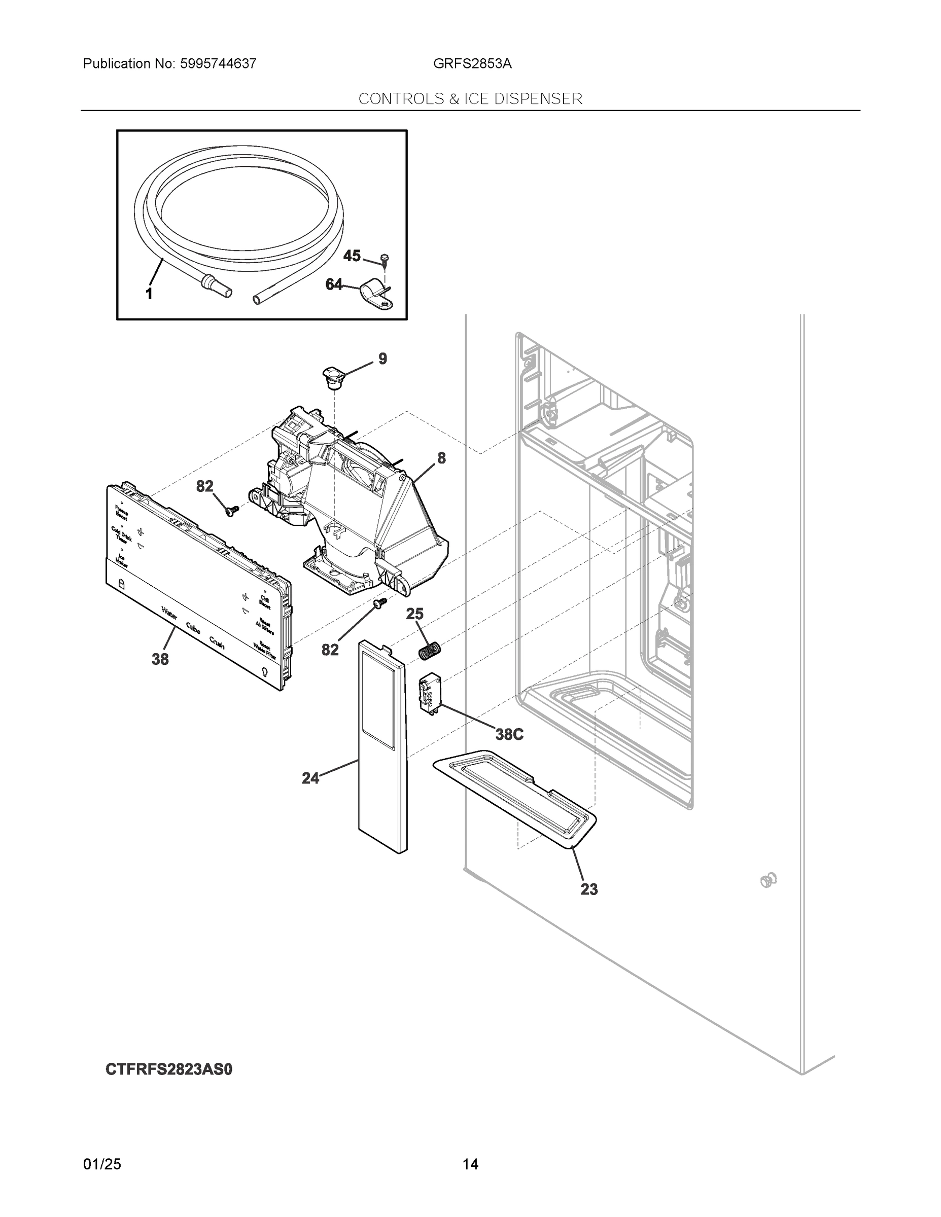 07 - CONTROLS & ICE DISPENSER