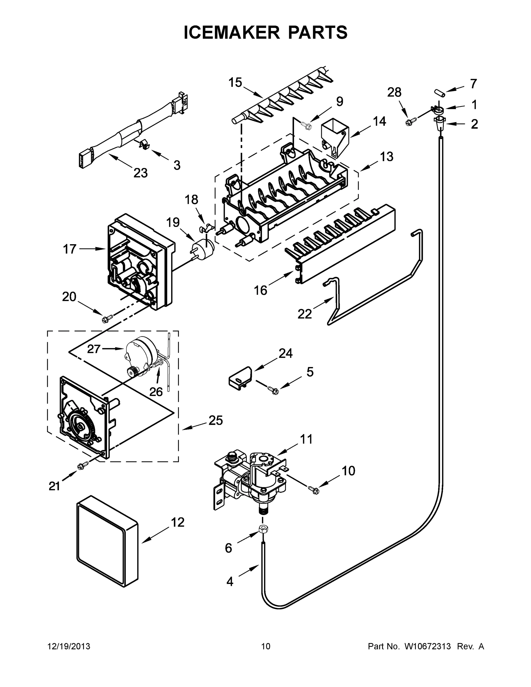 06 - ICEMAKER PARTS