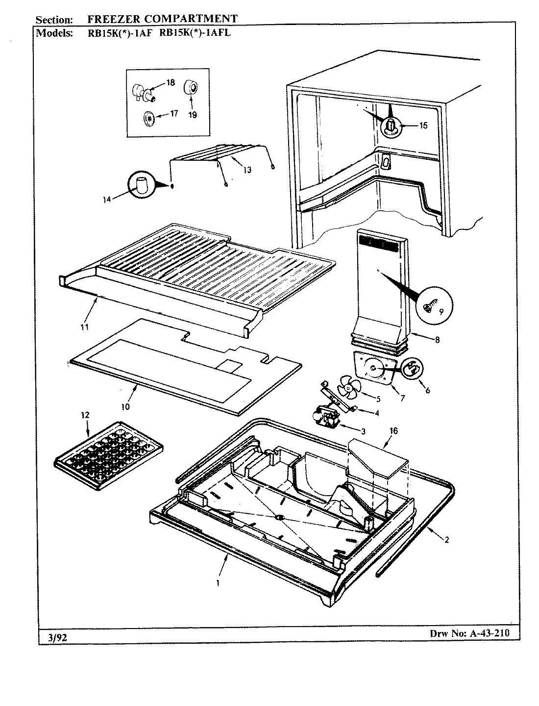 01 - FREEZER COMPARTMENT