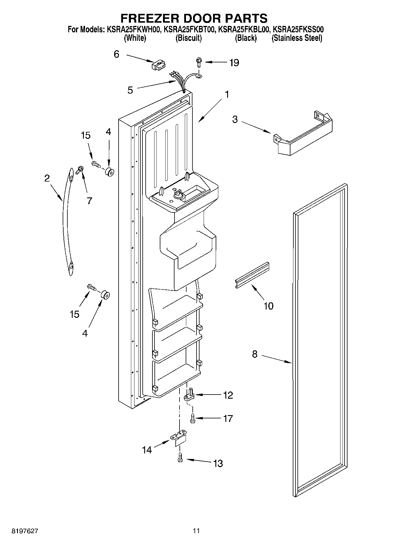 07 - FREEZER DOOR