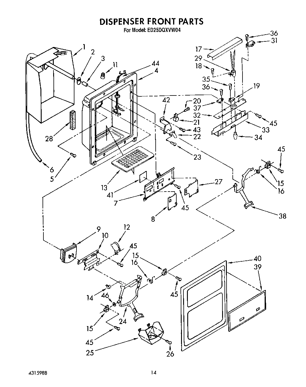 09 - DISPENSER FRONT