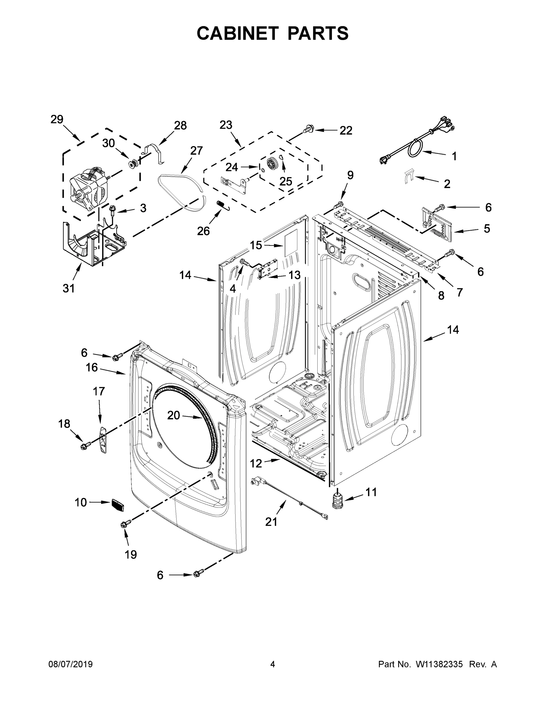 03 - CABINET PARTS