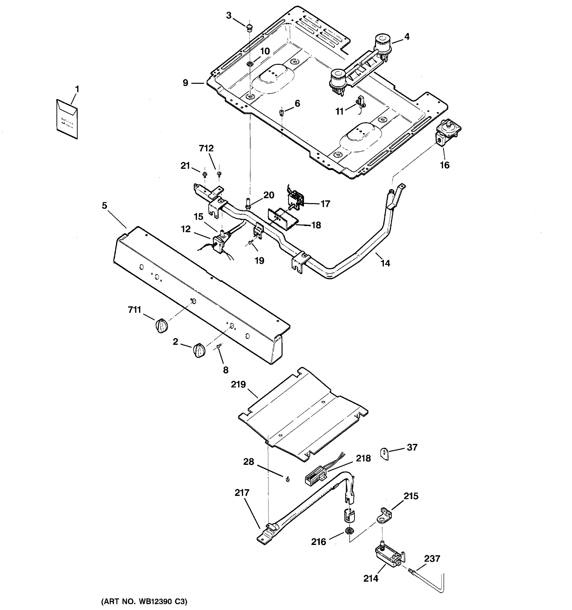 GAS & BURNER PARTS