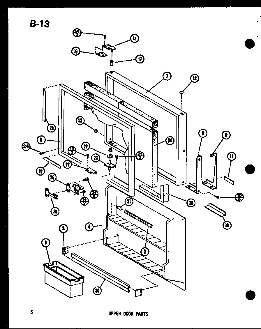 06 - UPPER DOOR PARTS