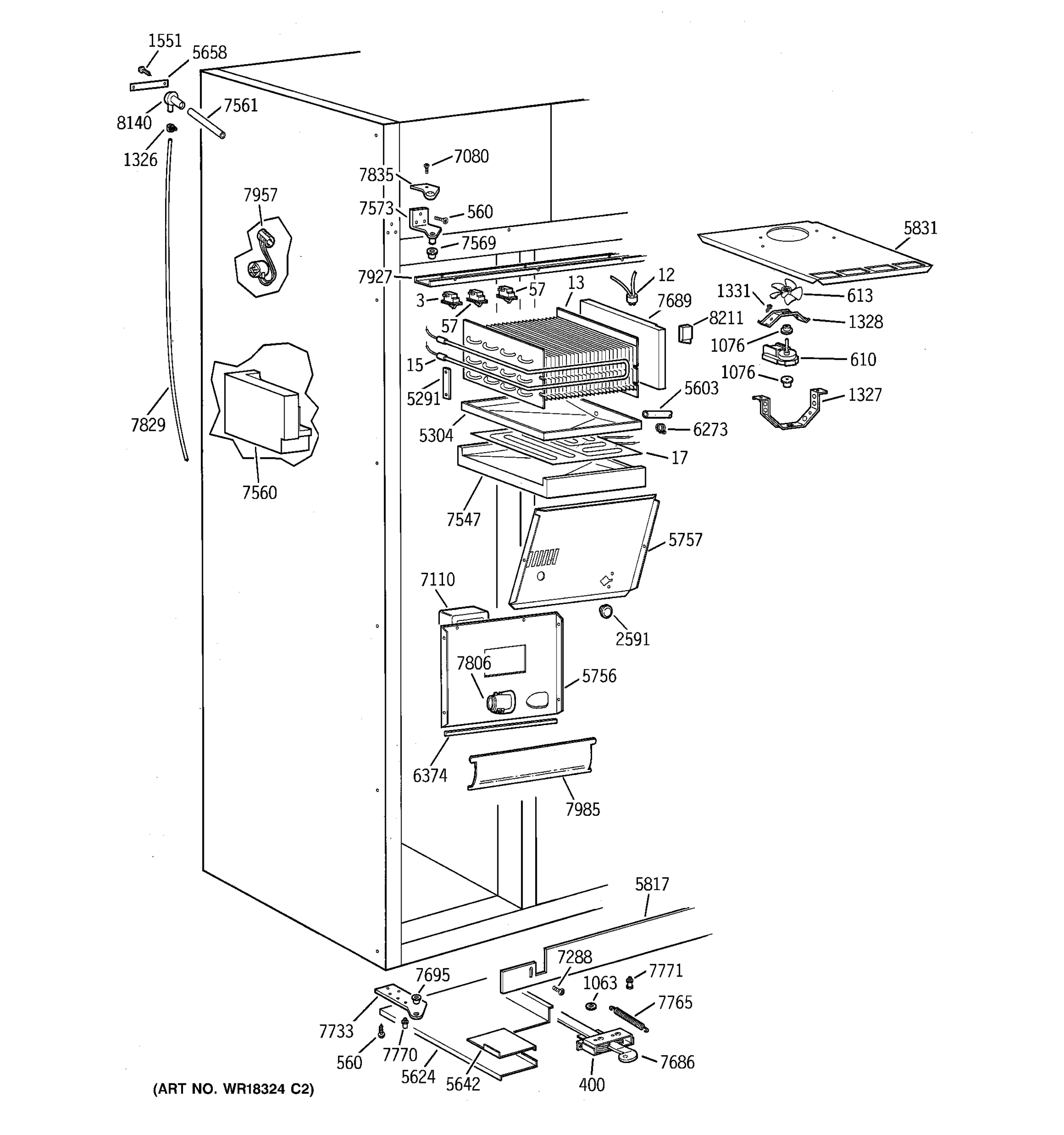 FREEZER SECTION