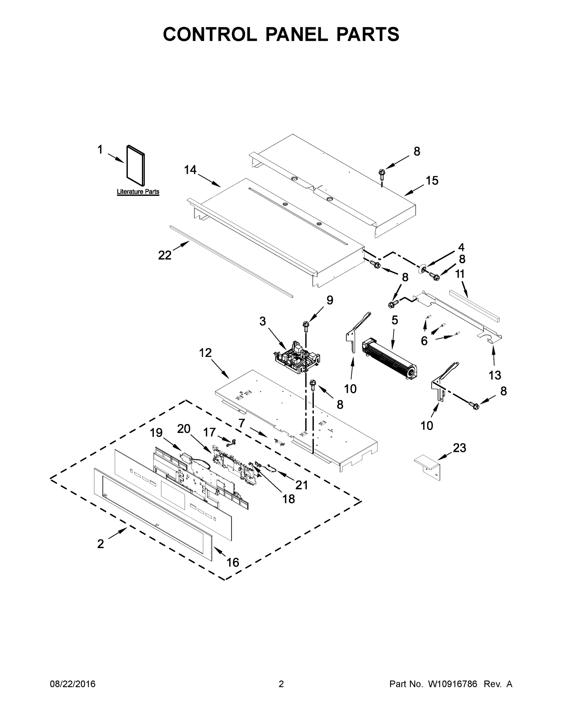 02 - CONTROL PANEL PARTS