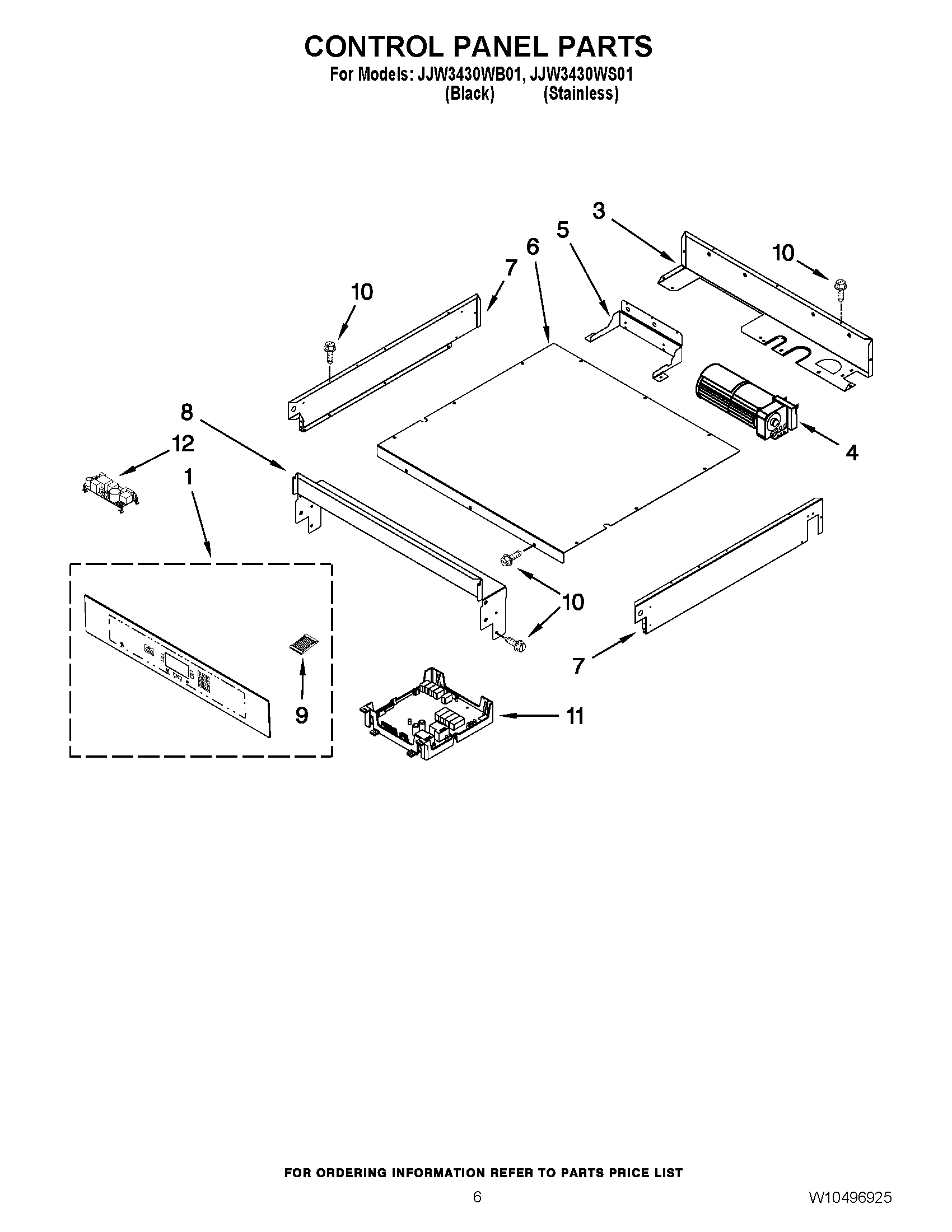 04 - CONTROL PANEL PARTS