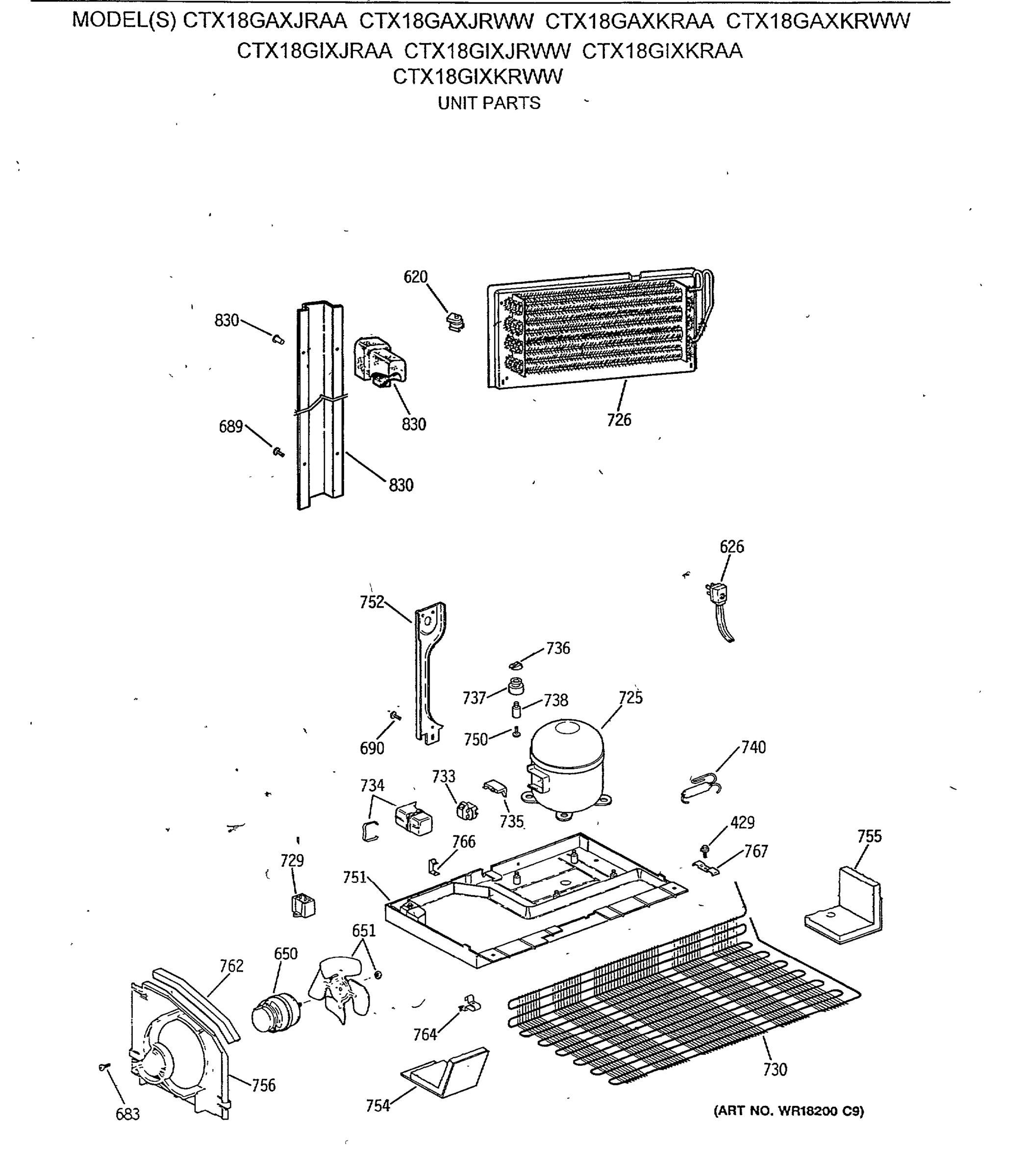 UNIT PARTS