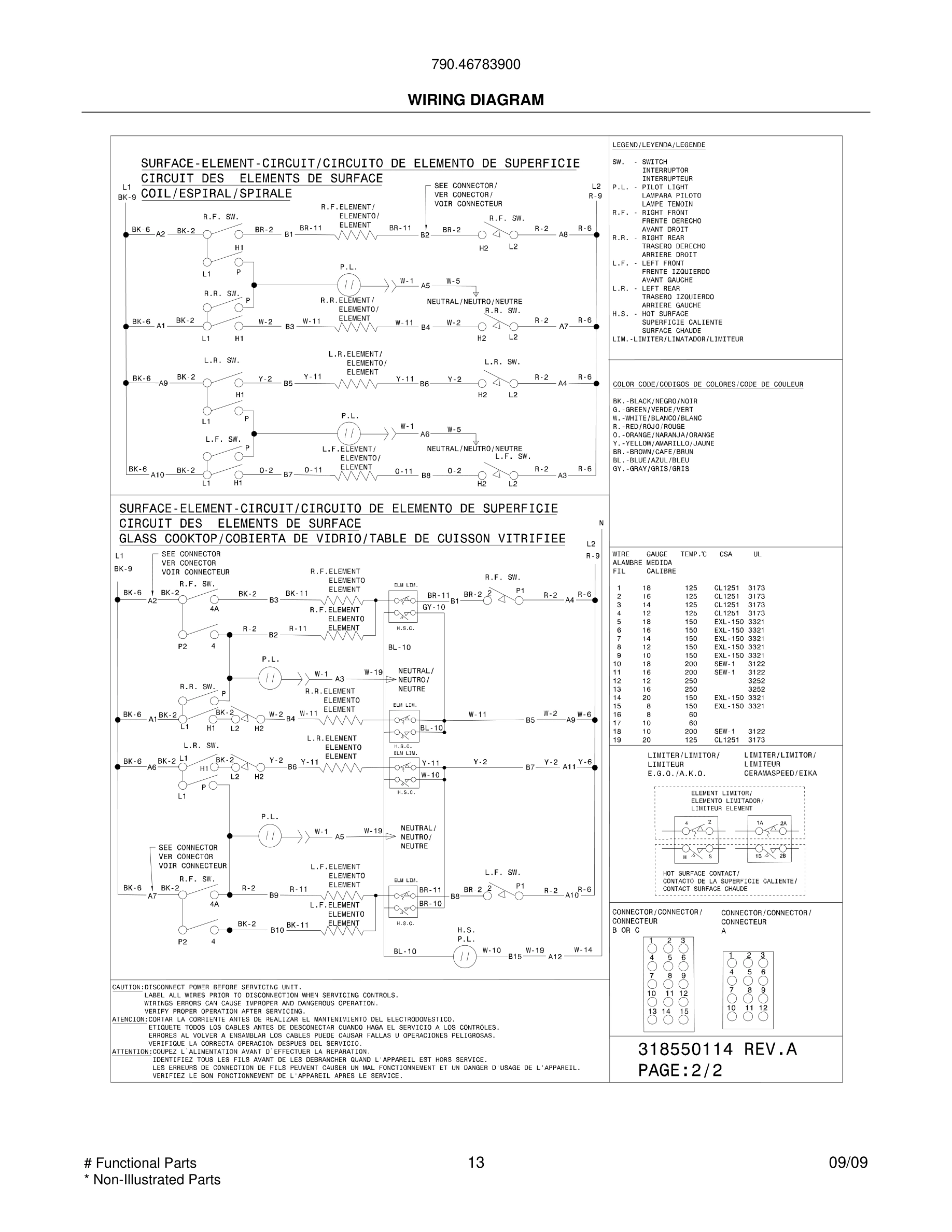 13 - WIRING DIAGRAM