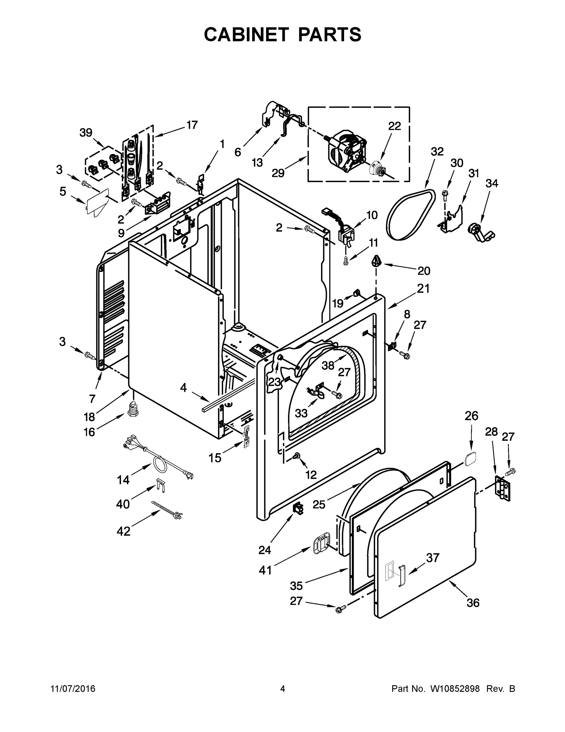 03 - CABINET PARTS