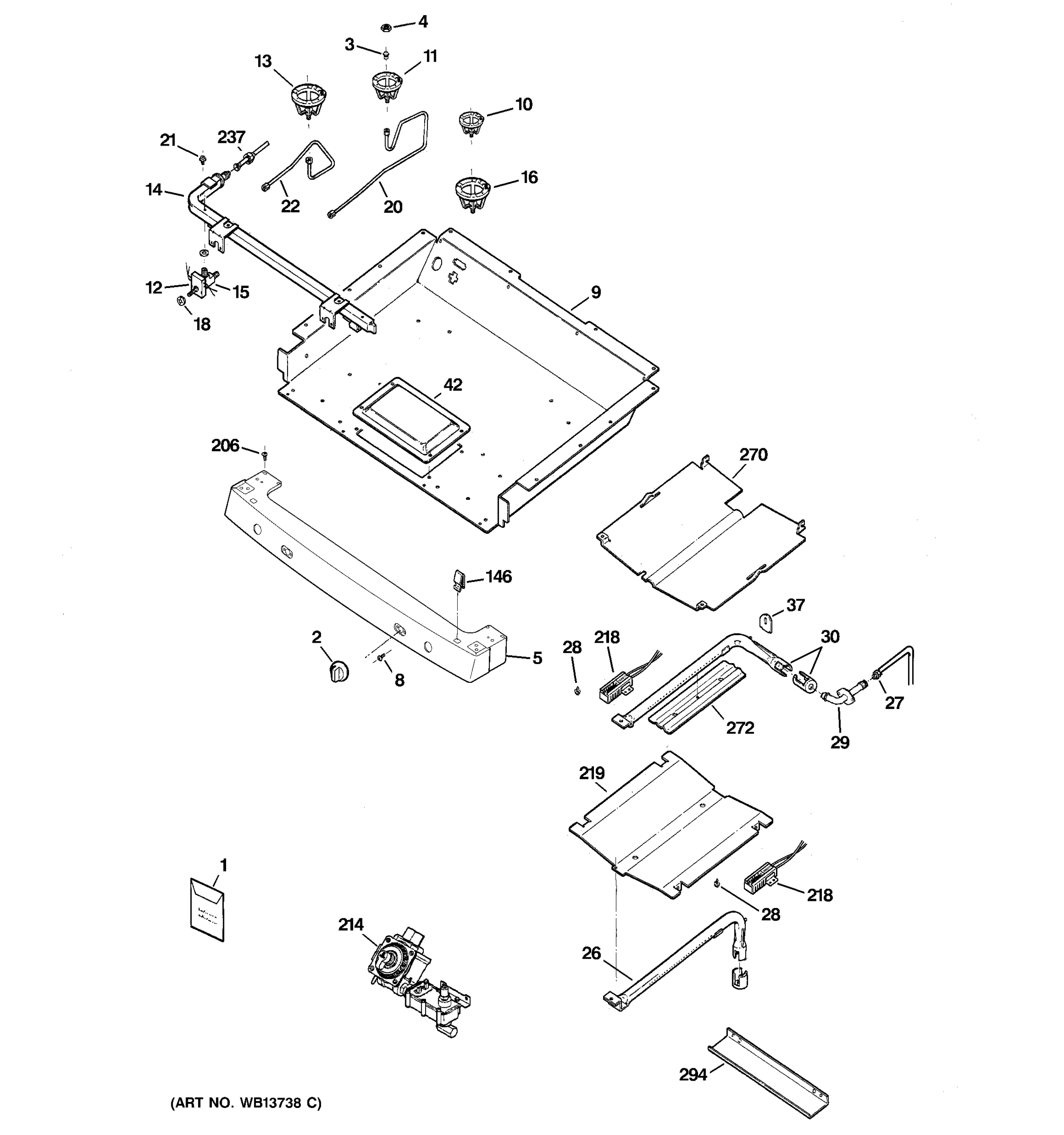 GAS & BURNER PARTS
