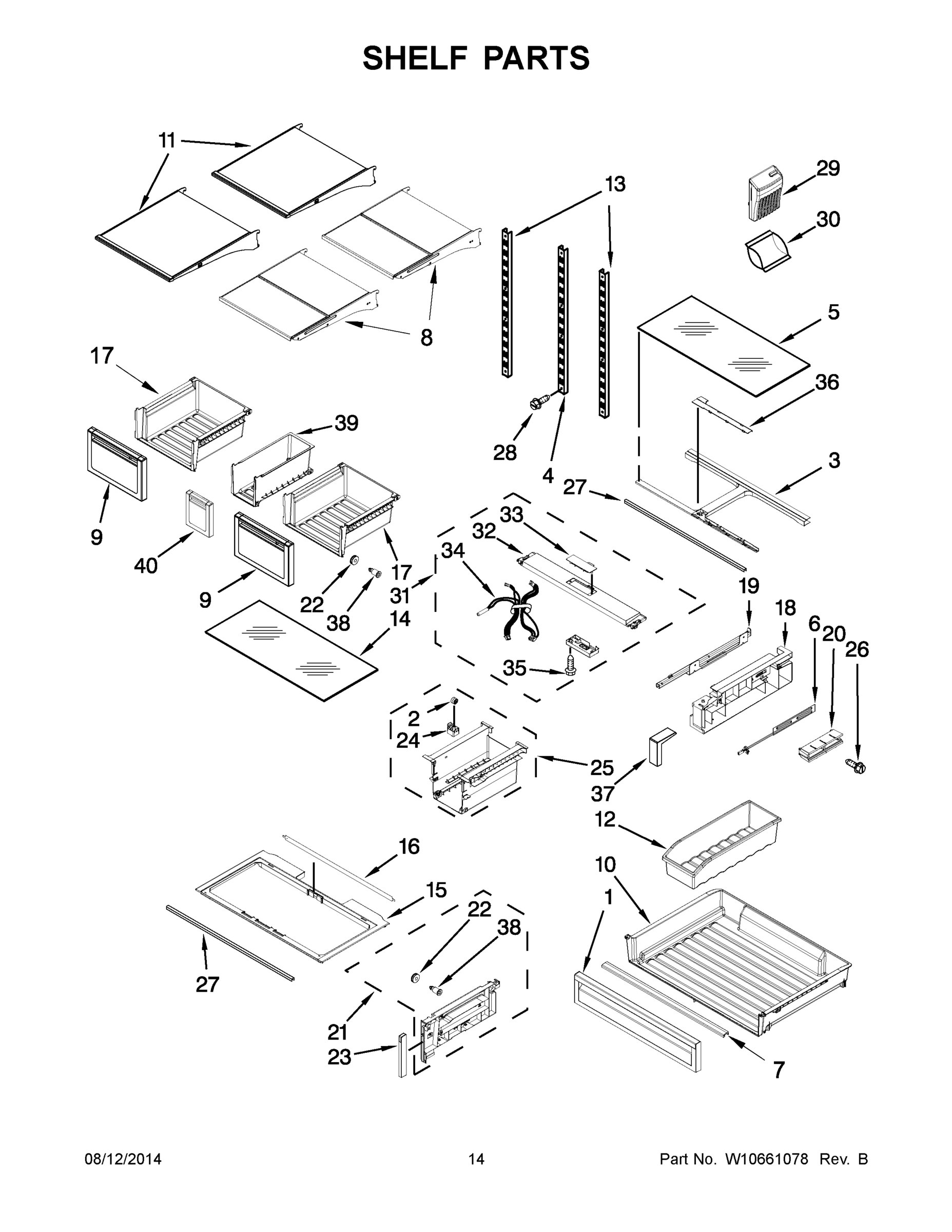 08 - SHELF PARTS