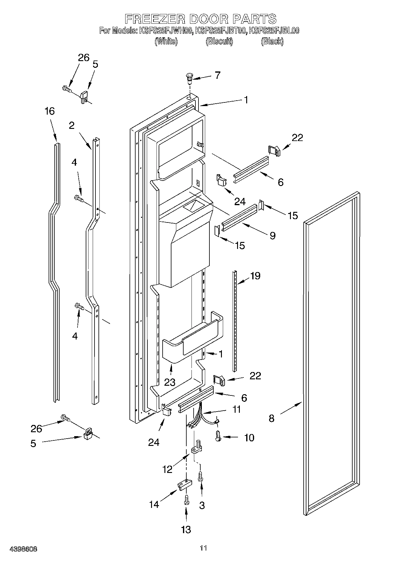 07 - FREEZER DOOR