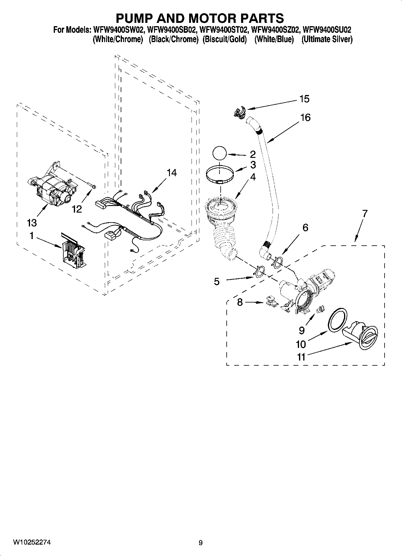 06 - PUMP AND MOTOR PARTS