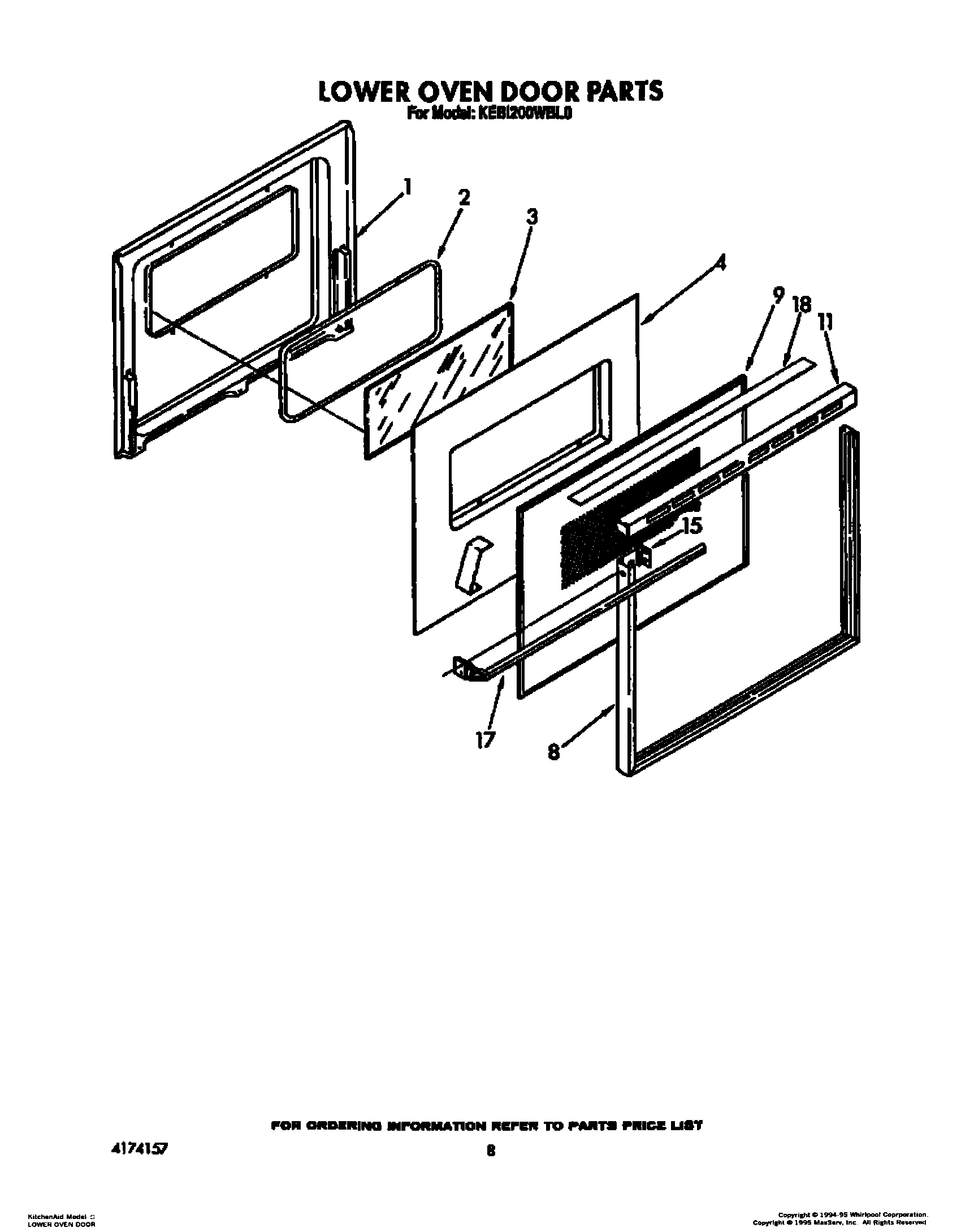 05 - LOWER OVEN DOOR