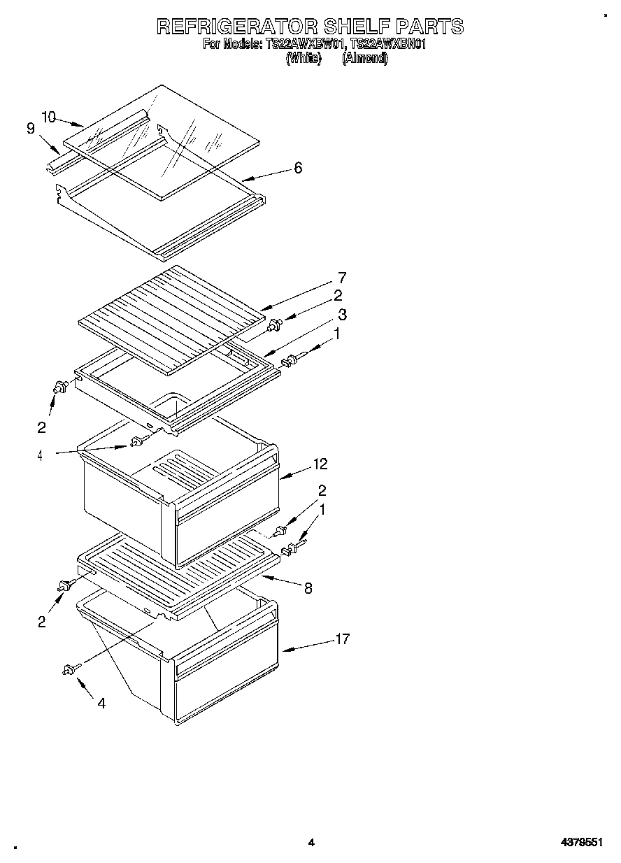 03 - REFRIGERATOR SHELF