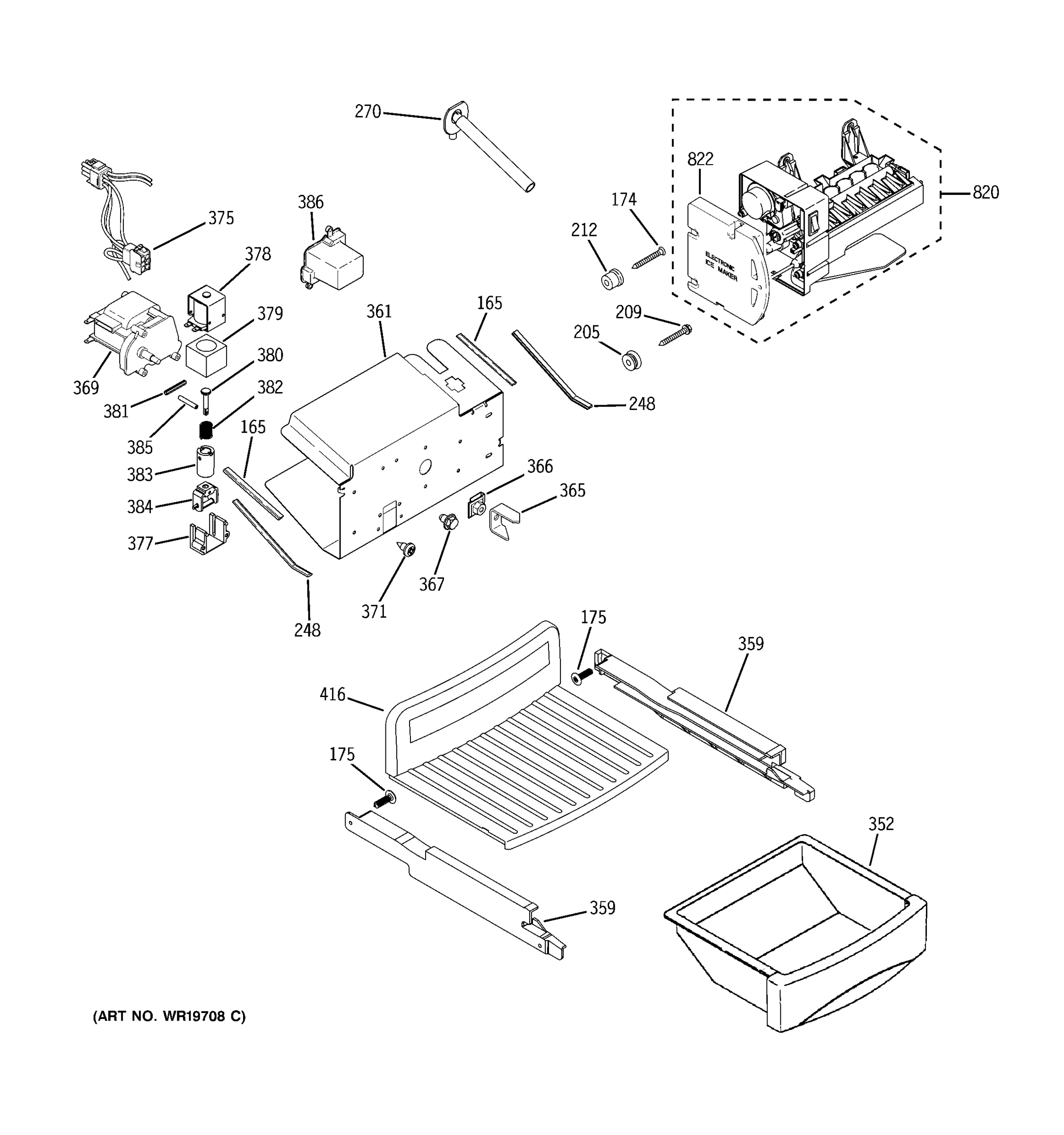 ICE MAKER & DISPENSER