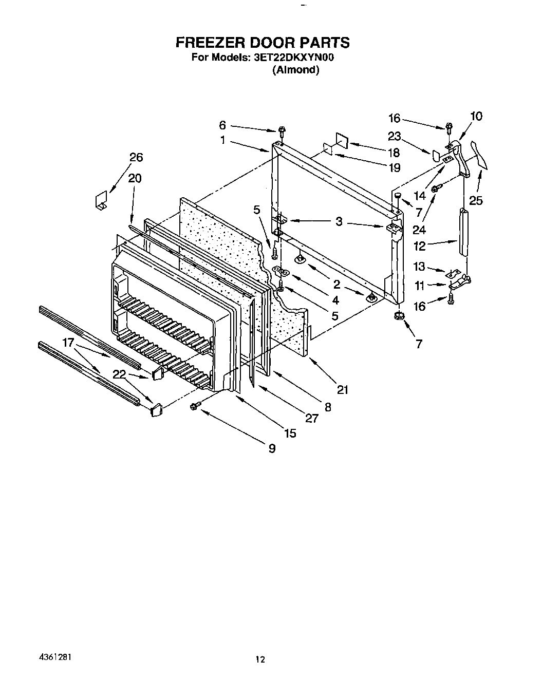 08 - FREEZER DOOR