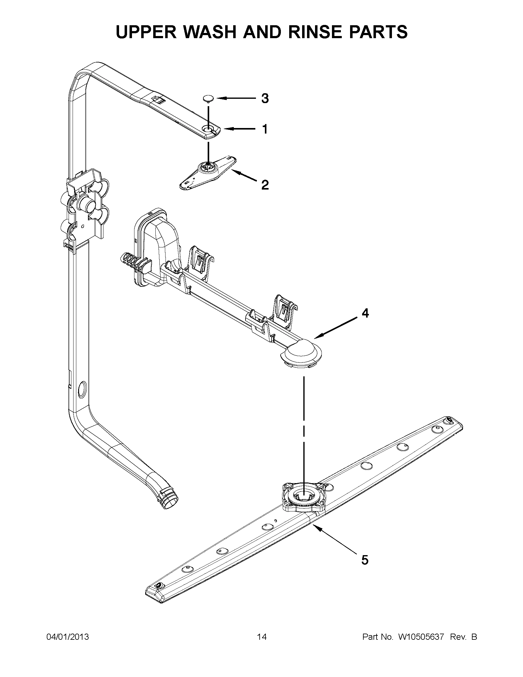 07 - UPPER WASH AND RINSE PARTS