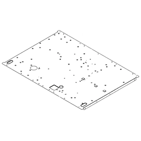 WB02T10378 GE Insulation Retainer Top